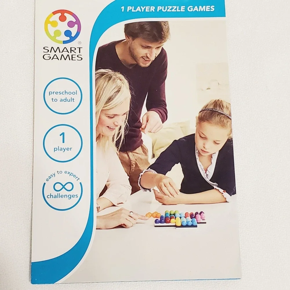 Smart Games 444 IQ XOXO Comopact Logic Puzzle Travel Size Game